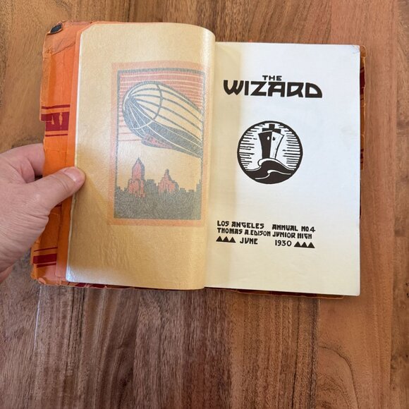 1930 Thomas A. Edison Junior High School Yearbook Los Angeles CA The Wizard - Picture 7 of 12